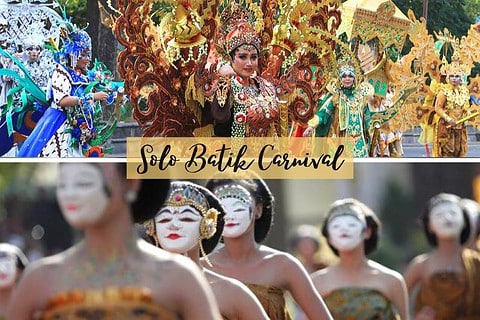 Melihat Megahnya Solo Batik Carnival Festival Batik Solo