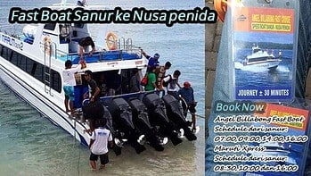 Tiket Boat Sanur Ke Nusa Penida | Promo Rp.70K Jadwal Dan Video