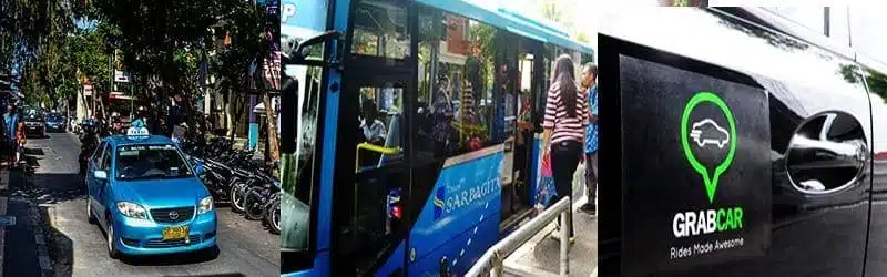 Jenis transportasi umum di bali