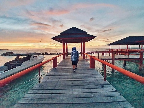 Tanjung Bajau Singkawang | Wisata Pantai Cocok Liburan Keluarga